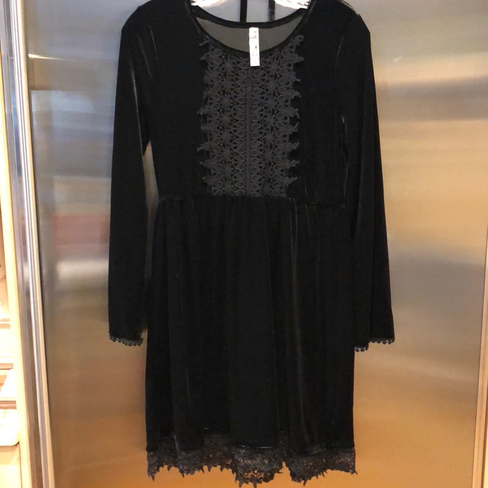 Black Velvet Beauties Dress